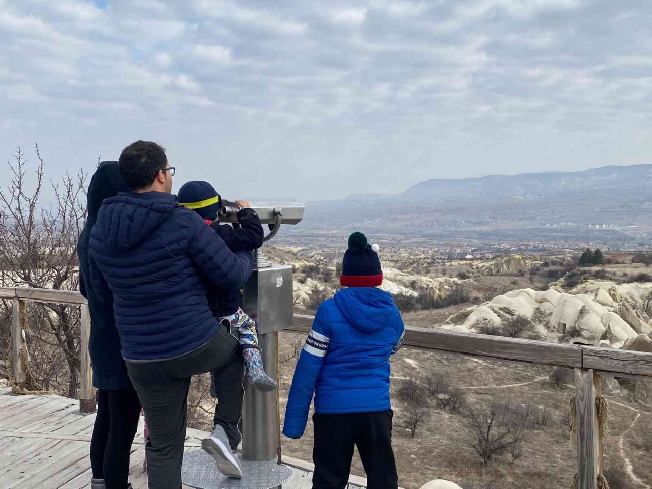 Kapadokya doldu, kayak merkezleri boş kaldı