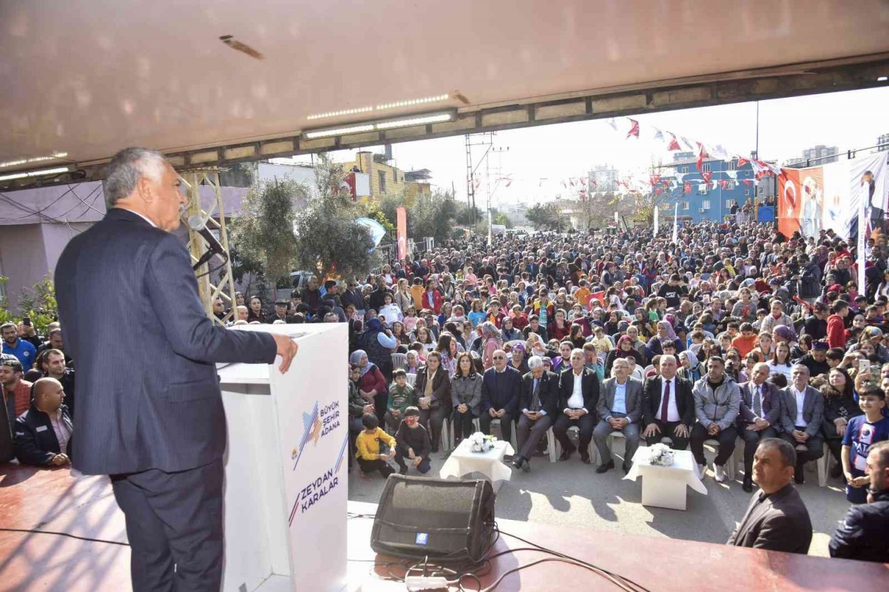 Başkan Karalar: “Adana’da dokunmadığımız köy, mahalle kalmadı”