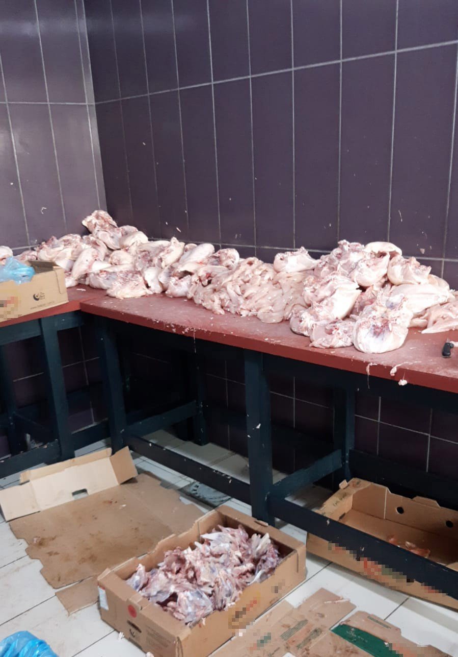 Altındağ zabıtasından kaçak et operasyonu