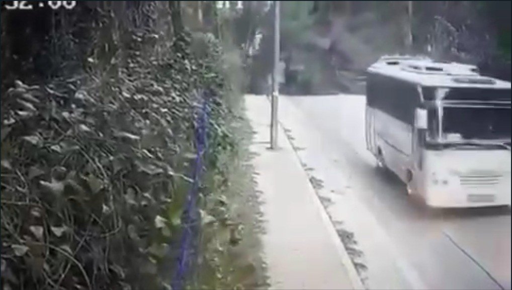 Fırtınanın devirdiği ağaç faciaya sebep oluyordu