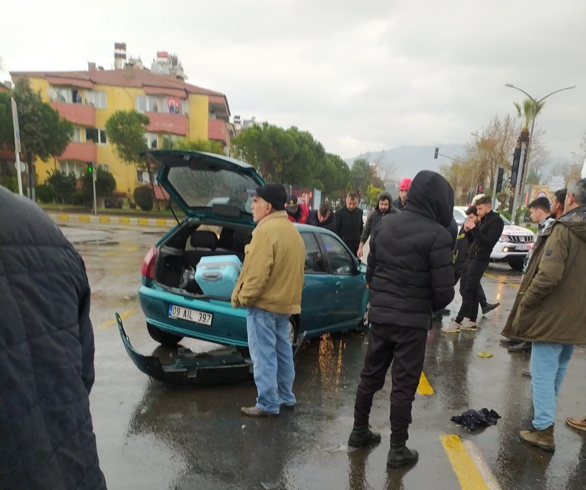 Aydın’da trafik kazası: 4 yaralı