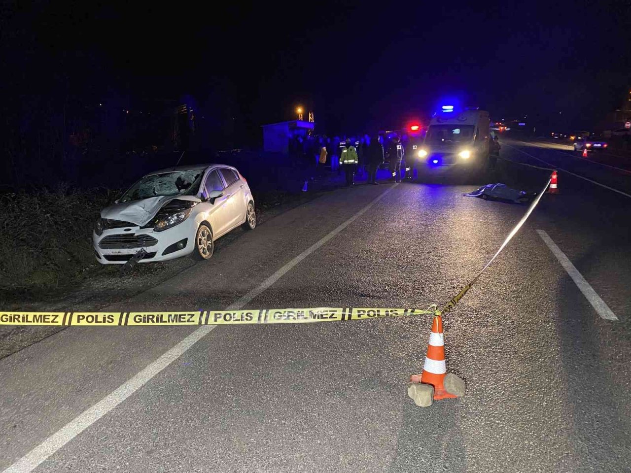 Otomobilin çarptığı yaya hayatını kaybetti