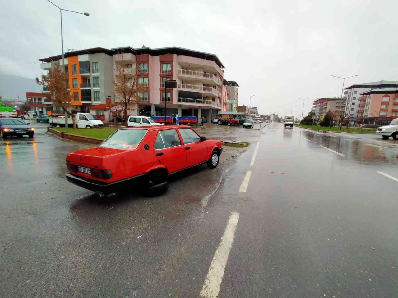 Buharkent’te trafik kazası: 1 yaralı