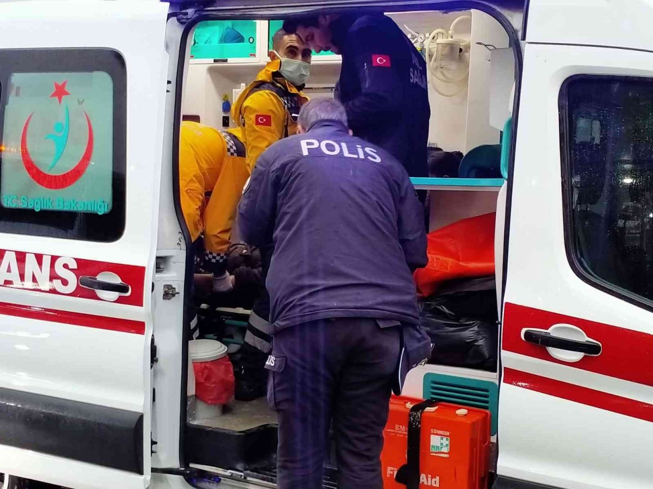 Buharkent’te trafik kazası: 1 yaralı