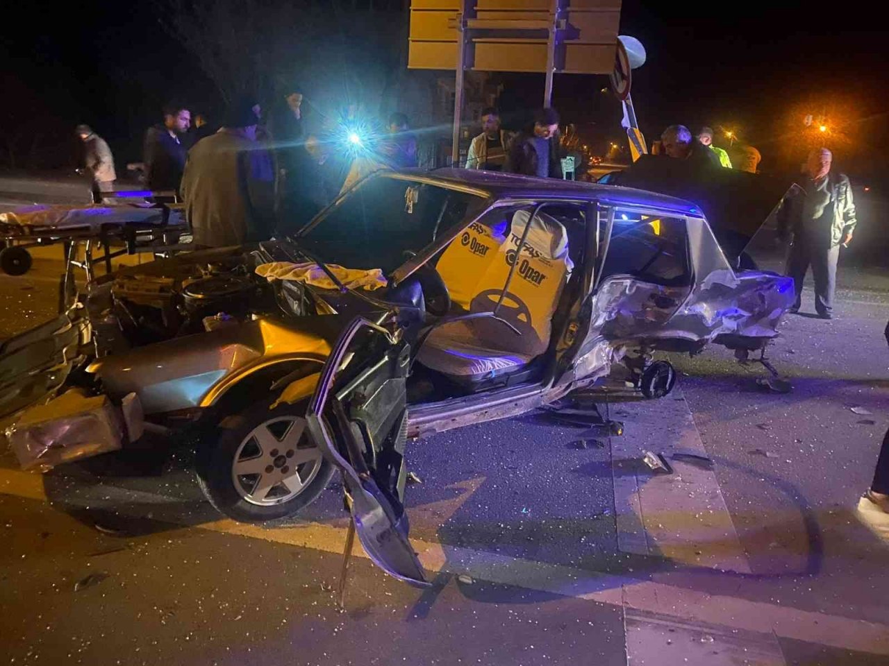 Burdur’da trafik kazası: 1 ölü, 6 yaralı