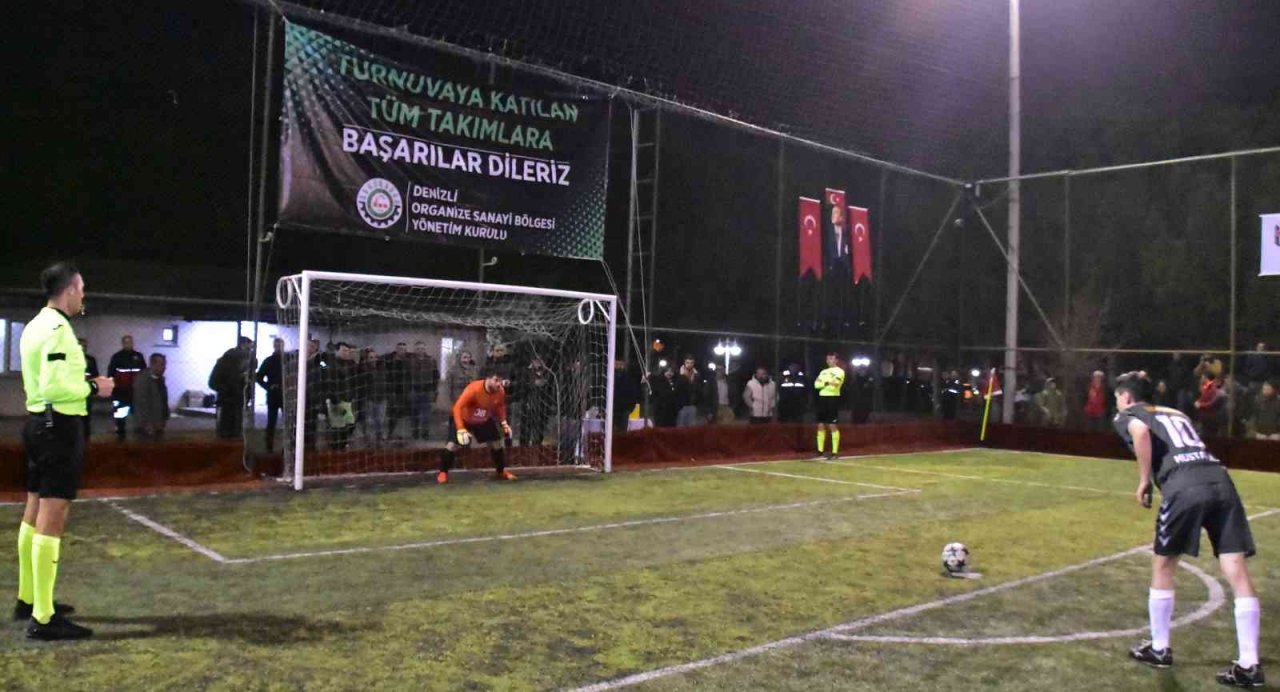 Denizli OSB Yükselme Grubu Şampiyonu belli oldu