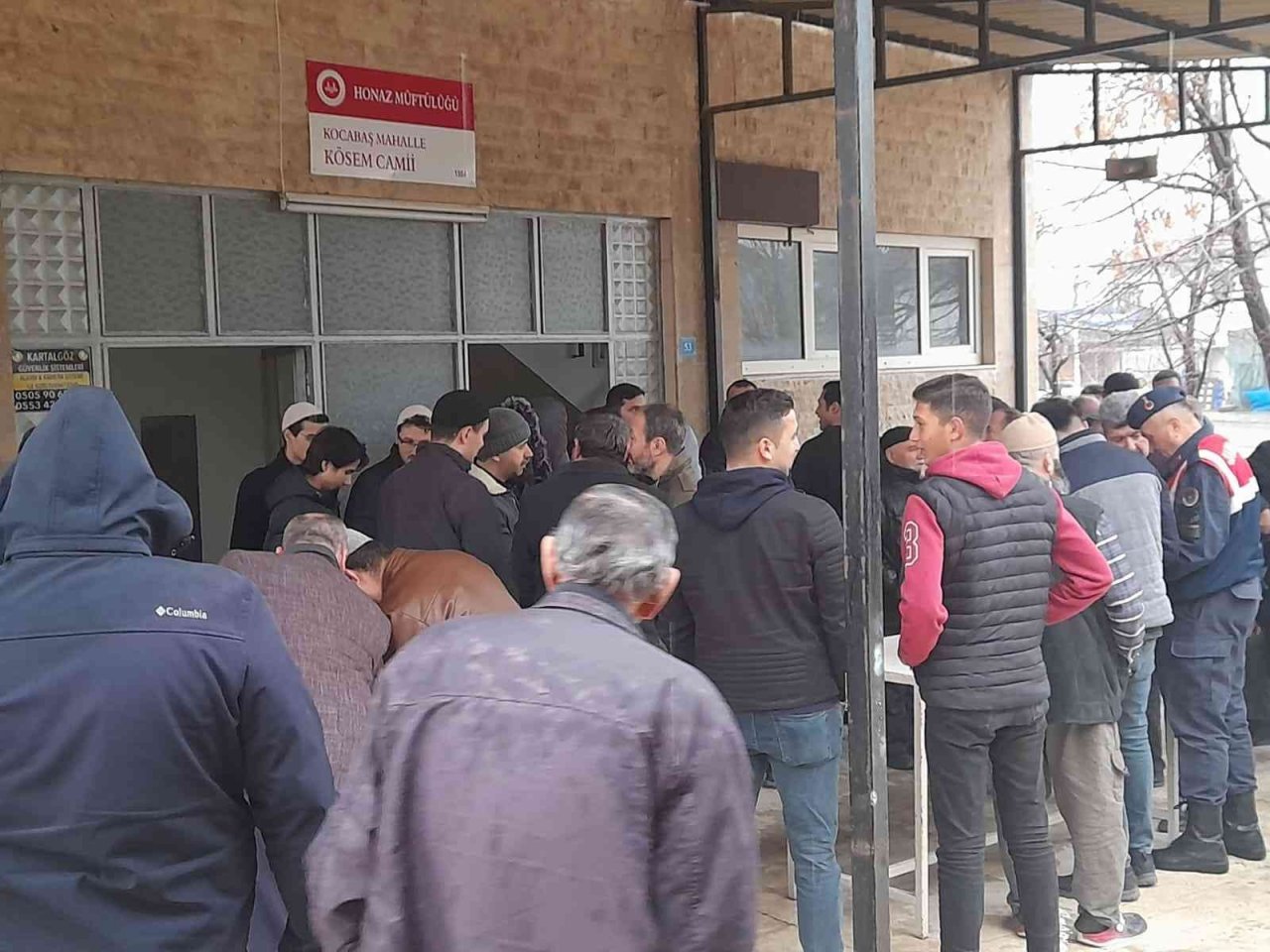 Duanın ardından beklenen yağmur geldi