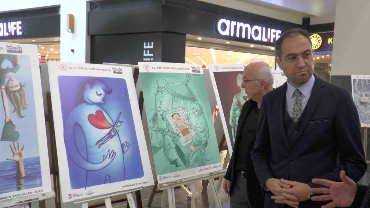 Organ bağışına ’karikatürlü’ farkındalık