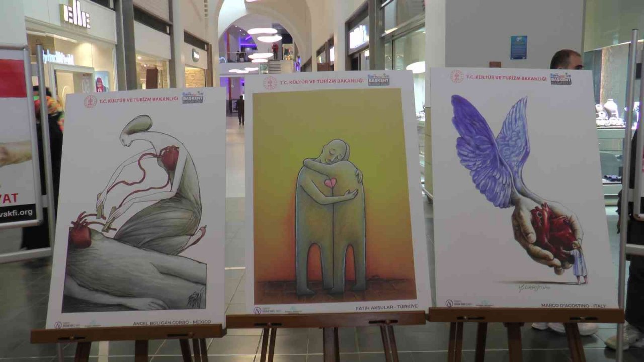 Organ bağışına ’karikatürlü’ farkındalık