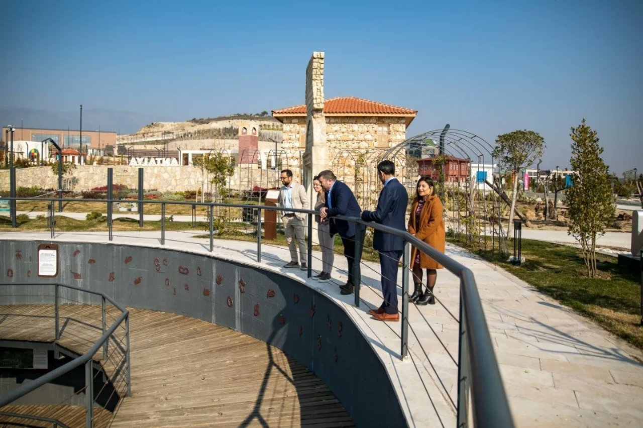 Kalkınma Ajansları Genel Müdürü Yeniçeri, EXPO 2021 alanında incelemede bulundu