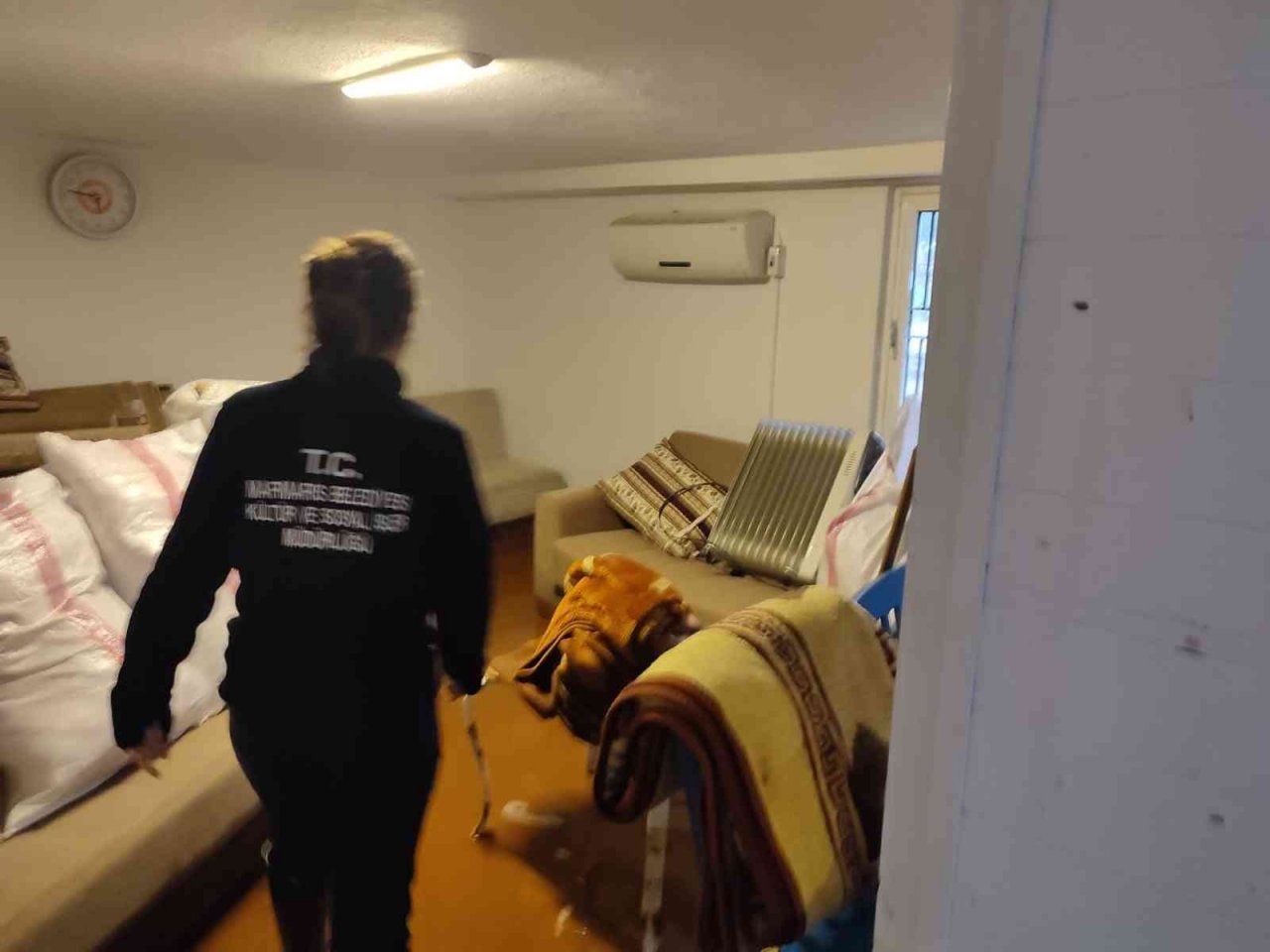 Marmaris’te evleri su basan vatandaşlar misafir edilecek