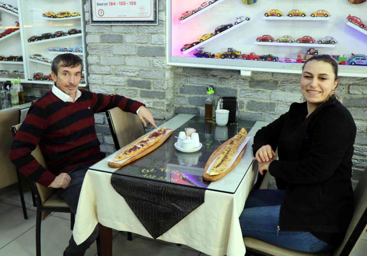 Tescilli ’Terme pidesi’ hem göze hem de mideye hitap ediyor