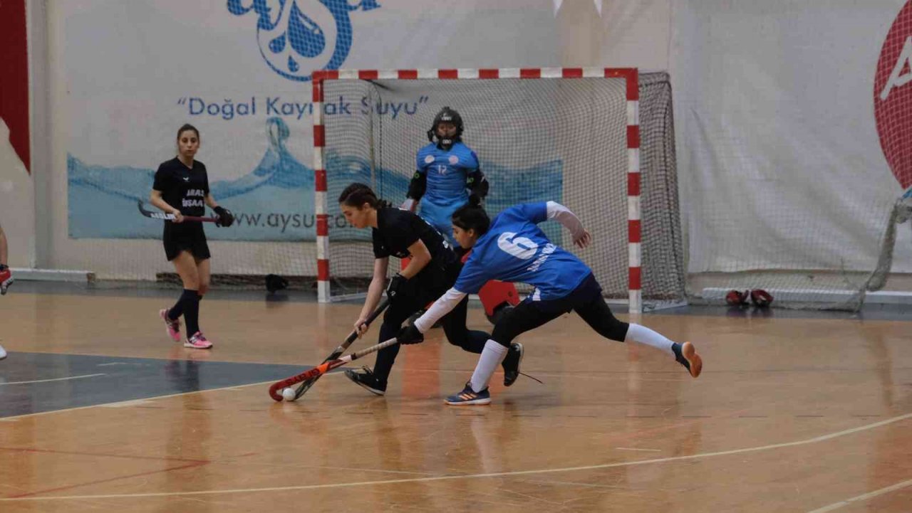 Salon Hokeyi Süper Lig 2. Etap galibi Gaziantep Polisgücü oldu