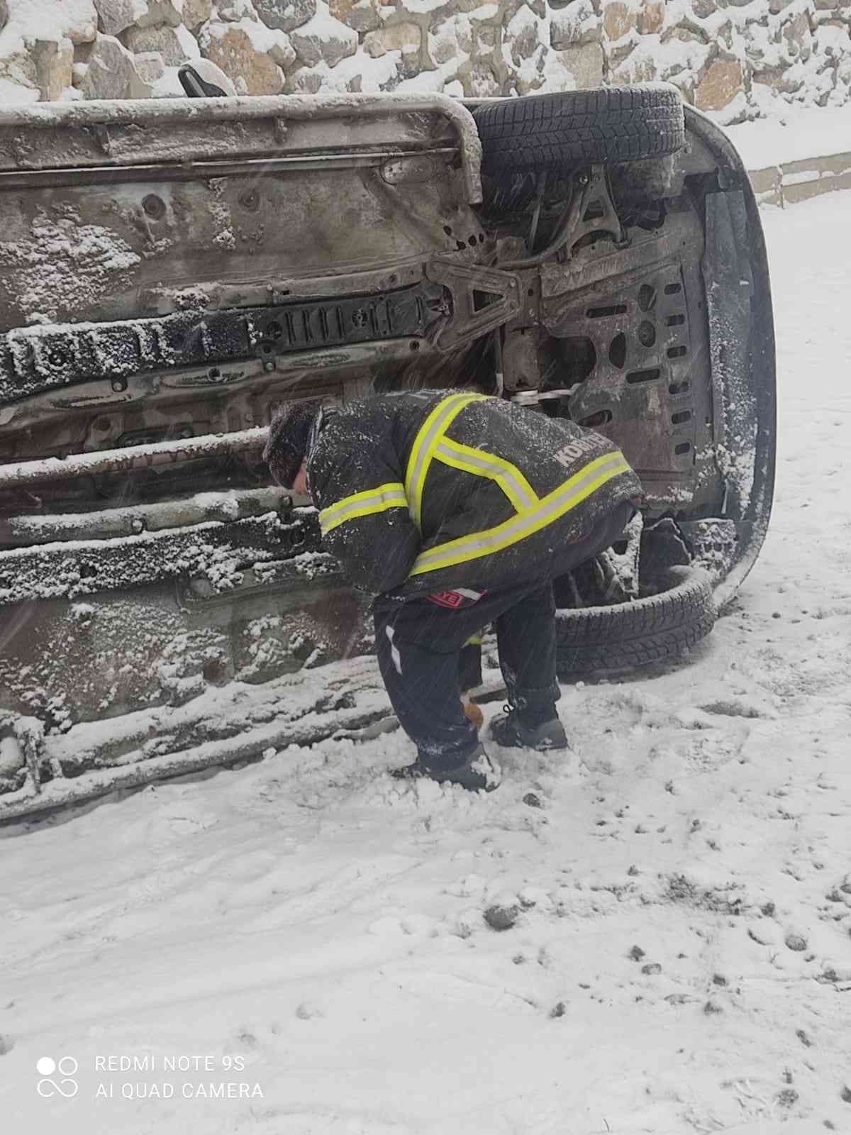 Bitlis’te trafik kazası: 2 yaralı