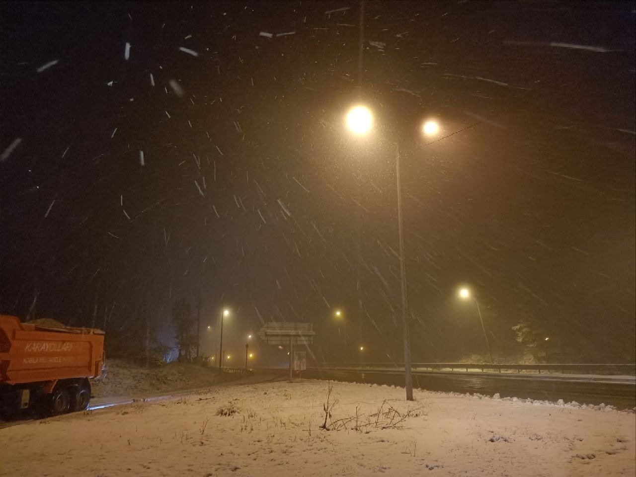 Bolu Dağı beyaza büründü