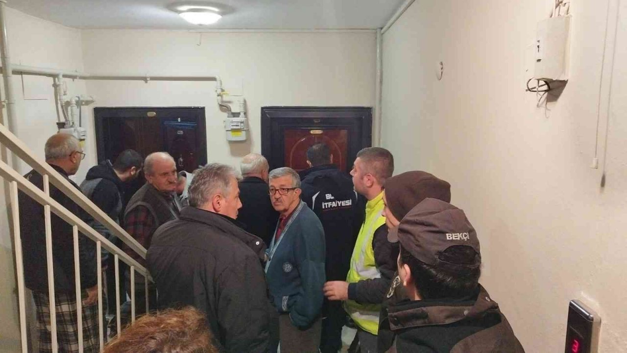 Yaşlı kadın gaz sızıntısı olan evde uyuya kaldı, ekipler seferber oldu