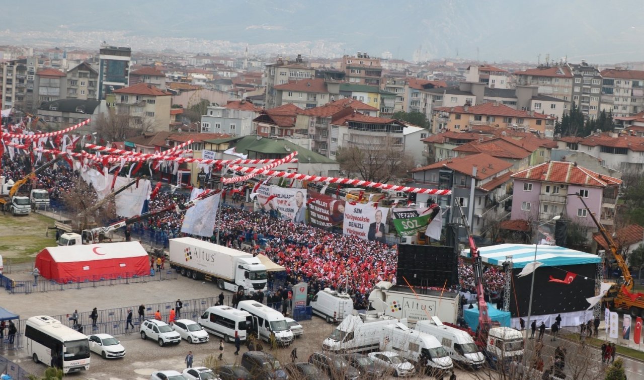 Cumhurbaşkanı Erdoğan’den Denizli paylaşımı
