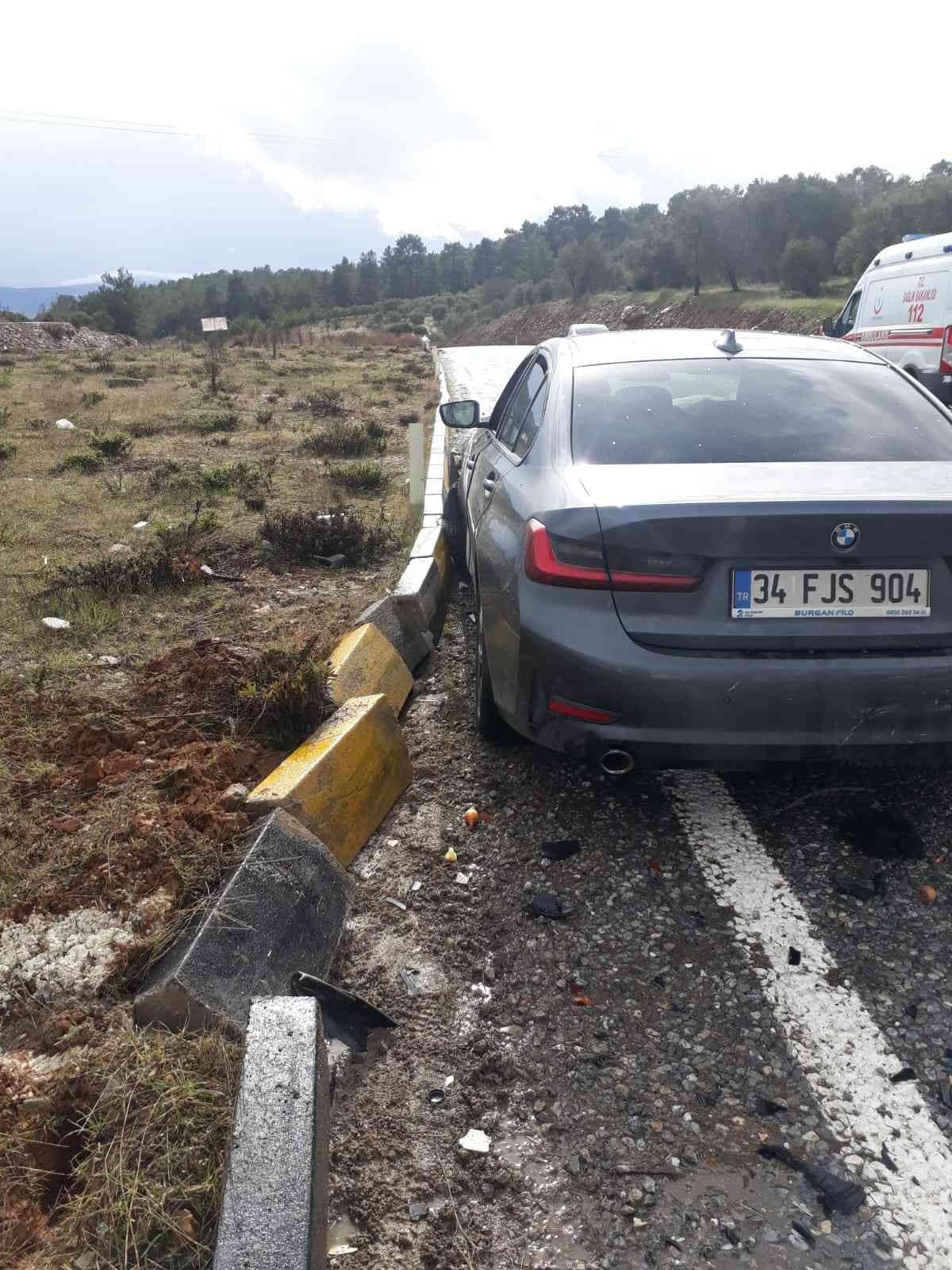 Karacasu’da trafik kazası: 1 yaralı