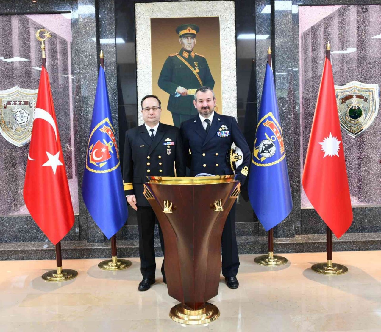 İtalyan Deniz Kuvvetlerine ait fırkateyn Aksaz’a liman ziyareti gerçekleştirdi