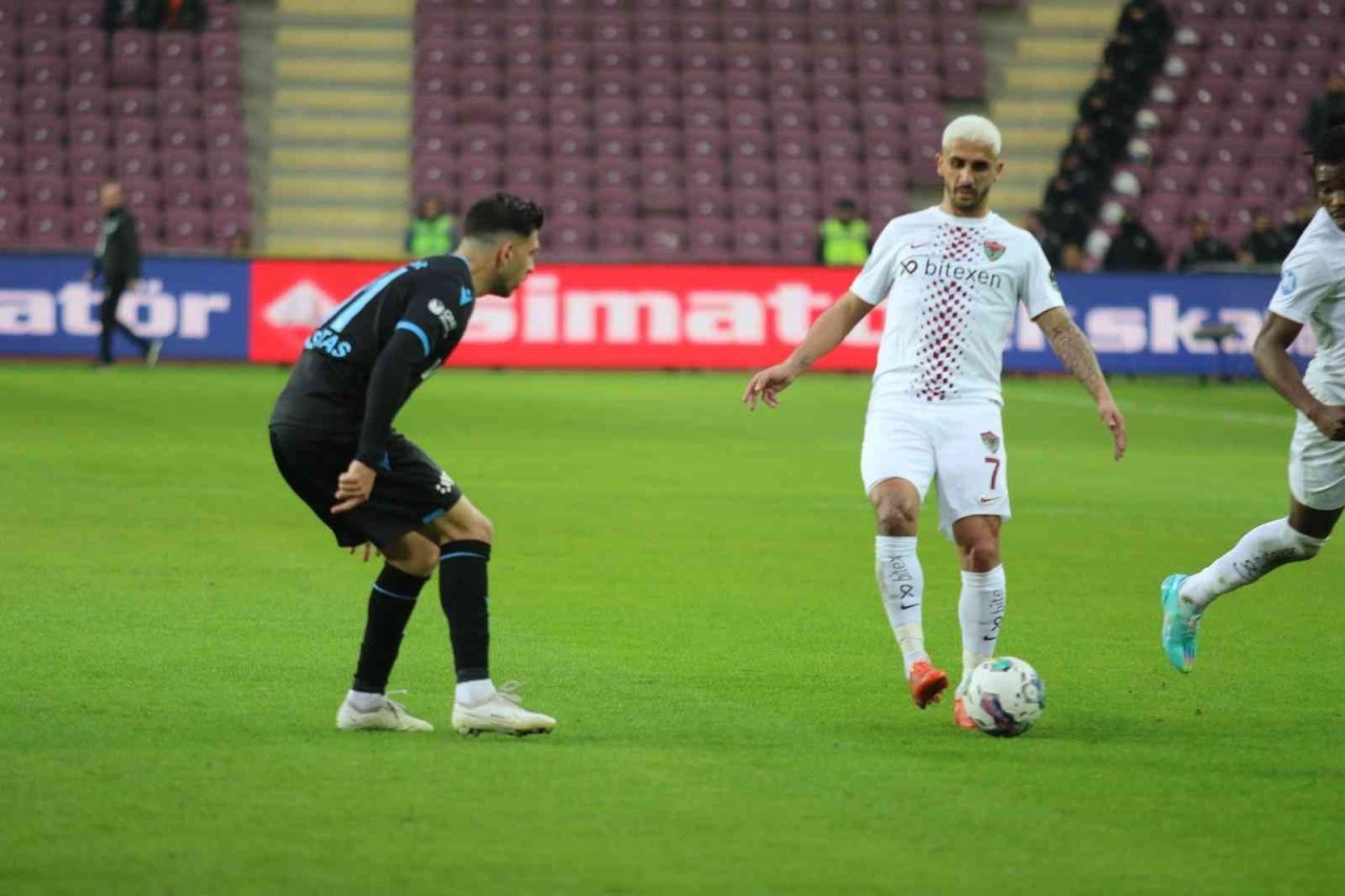 Spor Toto Süper Lig: A. Hatayspor: 2 - Trabzonspor: 1 (Maç sonucu)