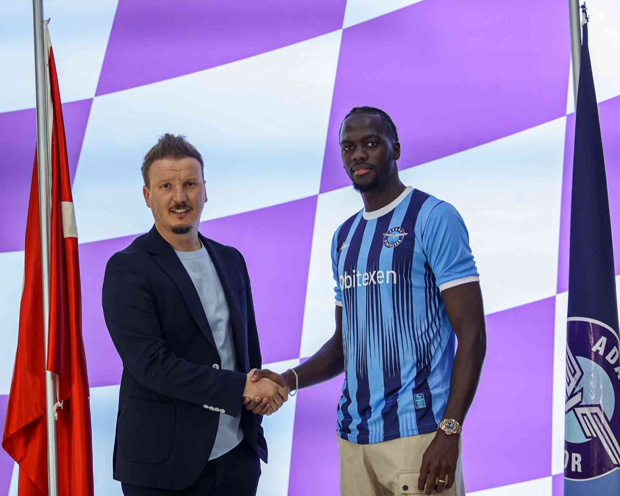 Mavi lacivertliler golcüsünü açıkladı... Cherif Ndiaye Adana Demirspor’da