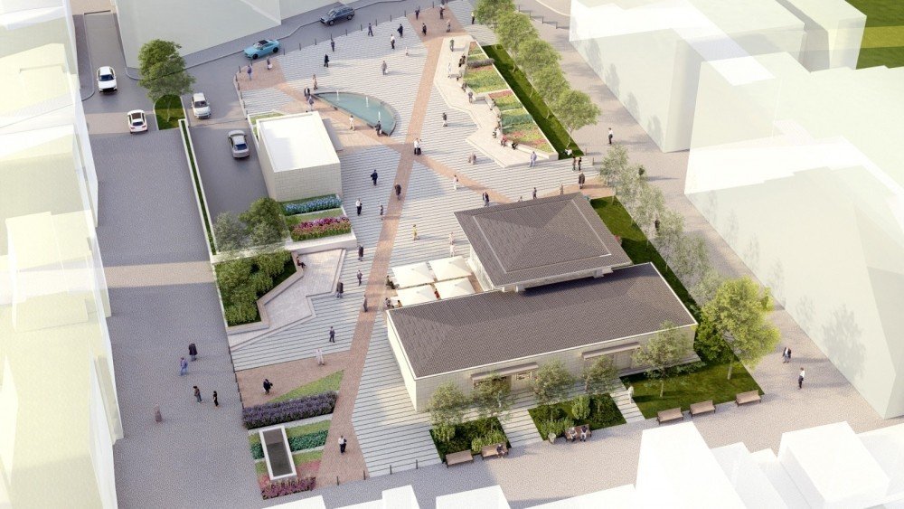 Anakent İş Merkezi tarih oldu: Yerine otopark ve meydan yapılacak