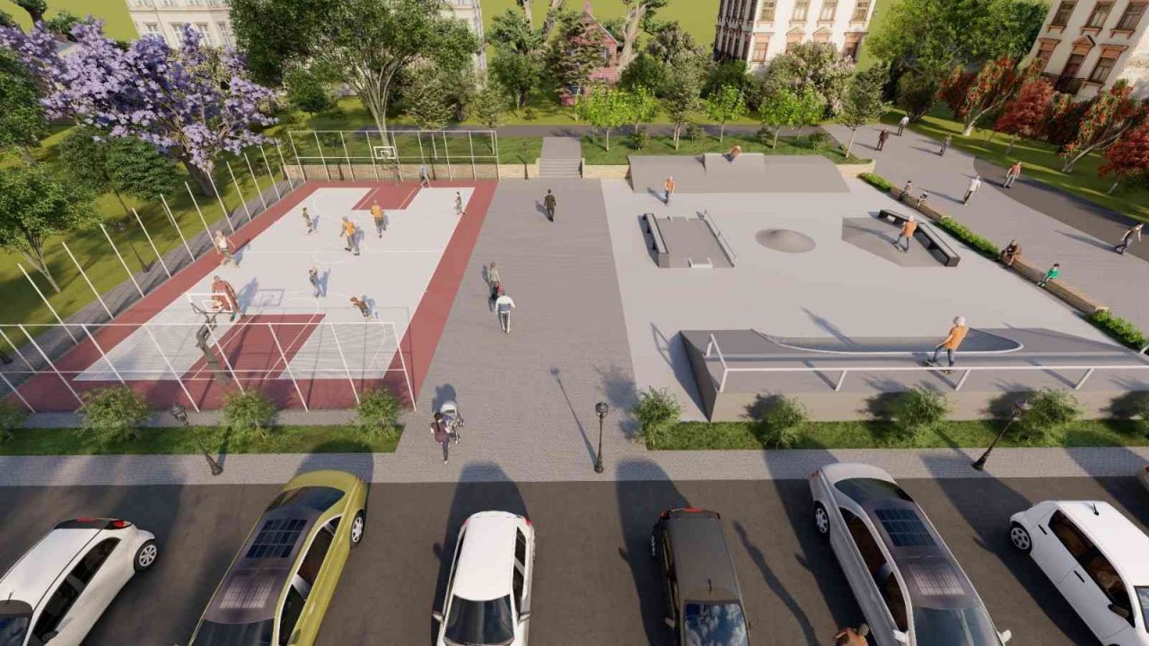 Başkan Yılmaz’dan gençlere skate park