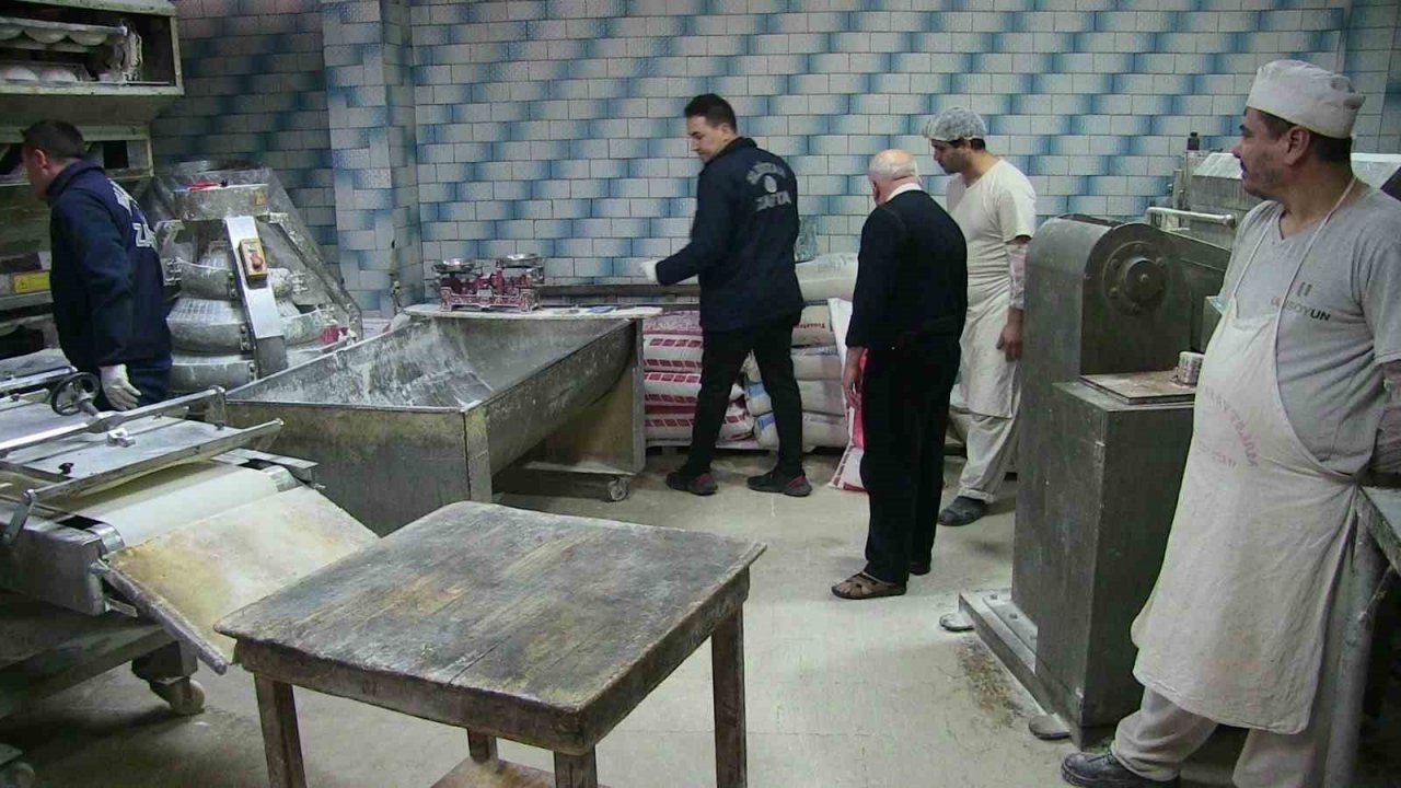 Elbistan’da fırınlar denetlendi