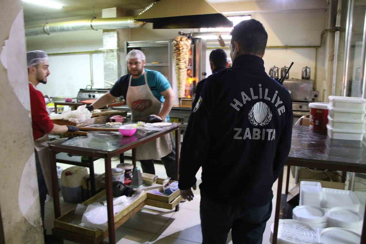 Haliliye Zabıtasından işletmelere kalite denetimi