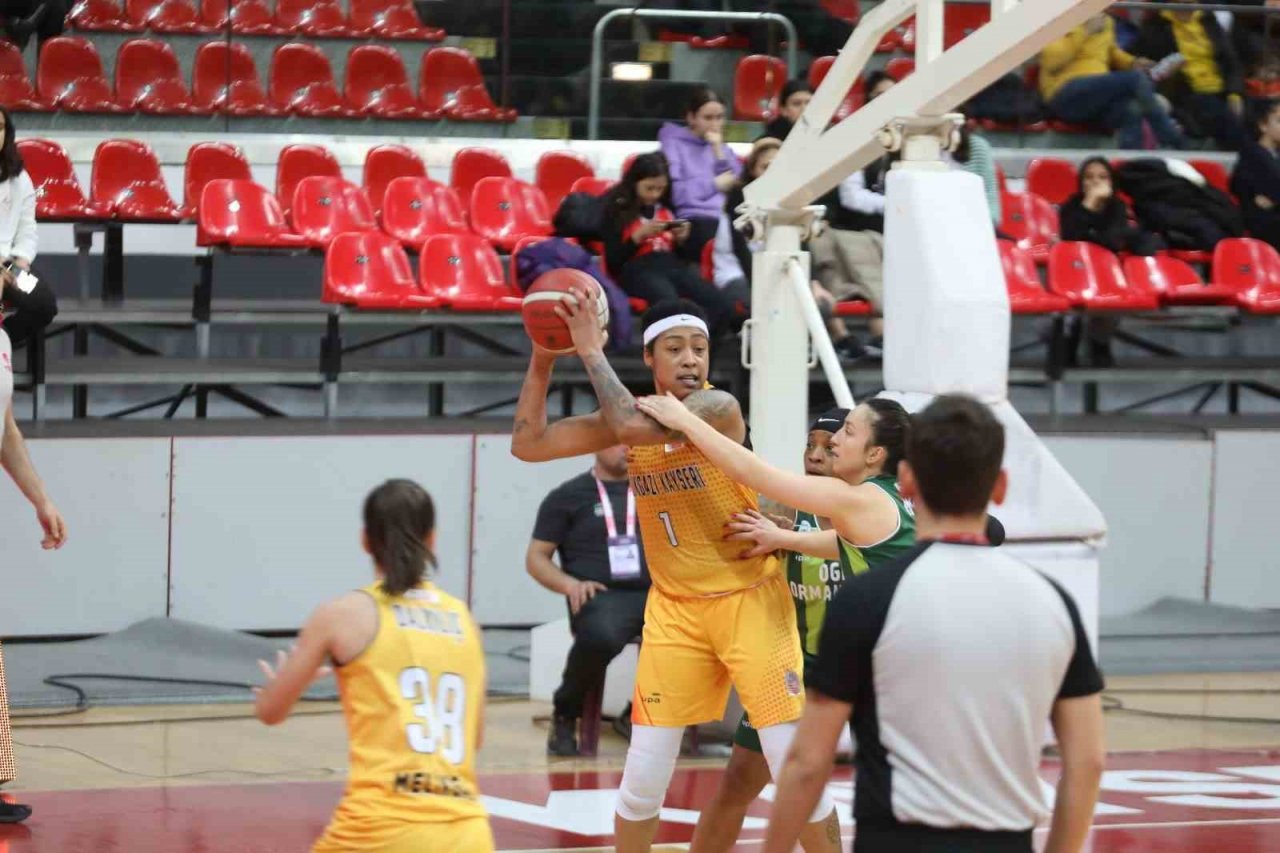 TKBL: Melikgazi Kayseri Basketbol: 85 - OGM Ormanspor: 79
