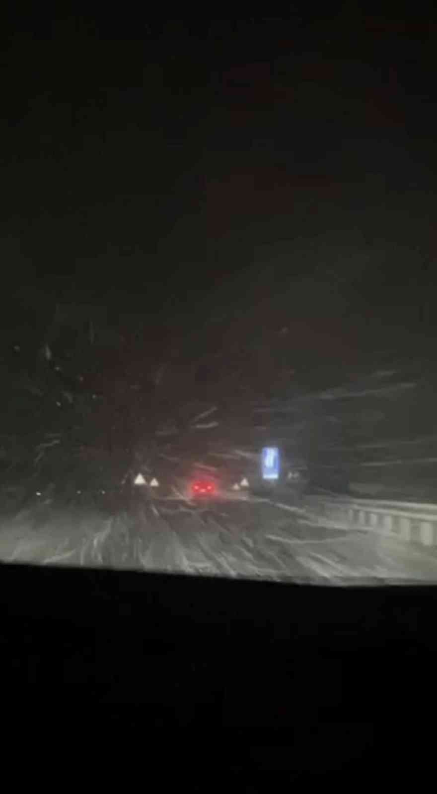 Karabük’te kar yağışı etkili oluyor