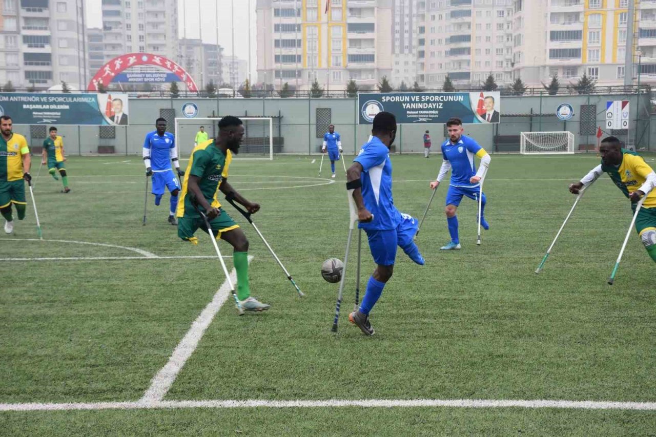 Şahinbey Ampute’den yürekleri ısıtan skor