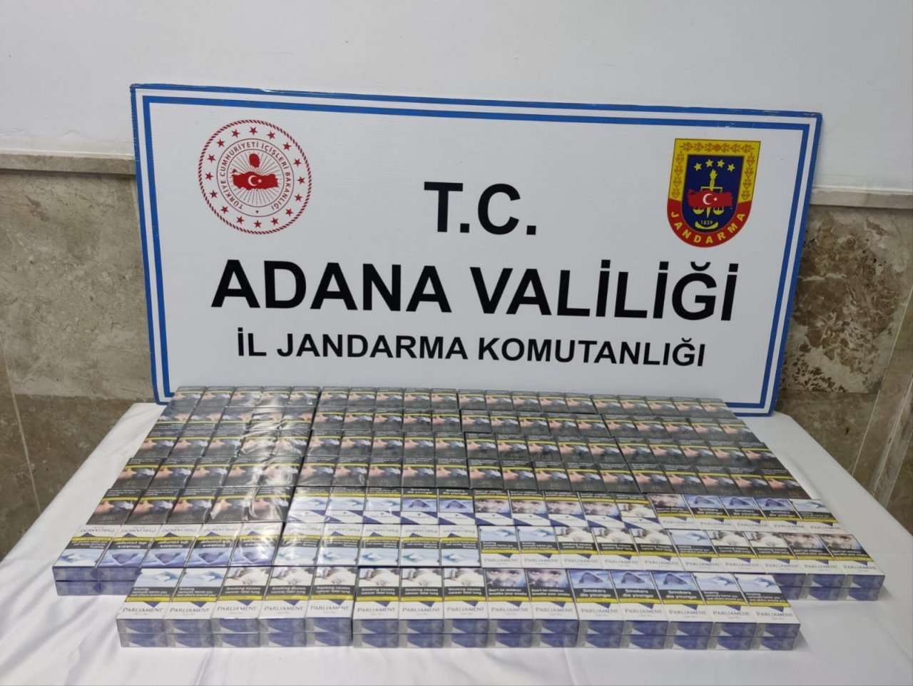 Adana’da kaçakçılıkla mücadele: tütün ve sigaralar ele geçirildi