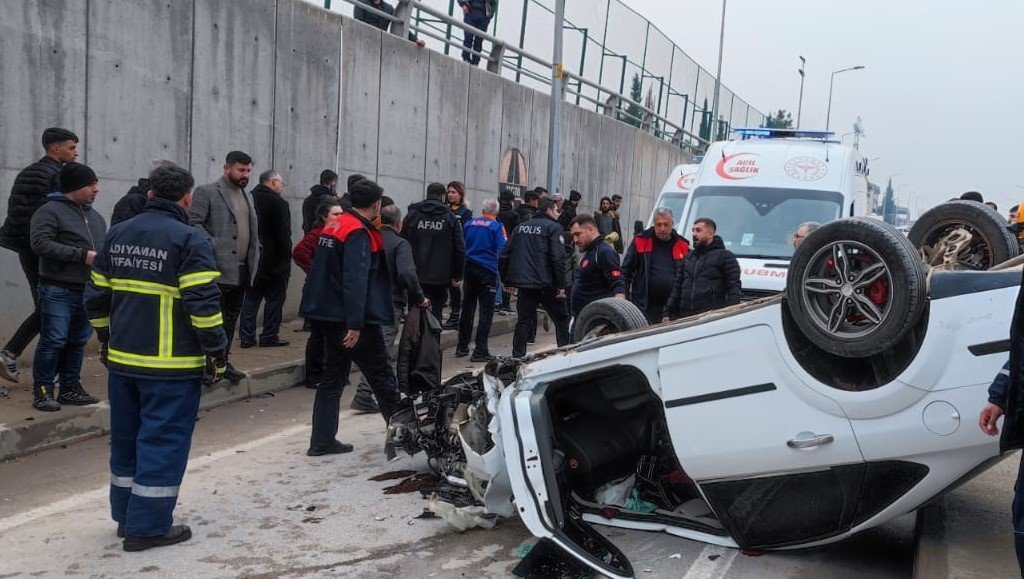 Otomobil takla attı: 1 yaralı