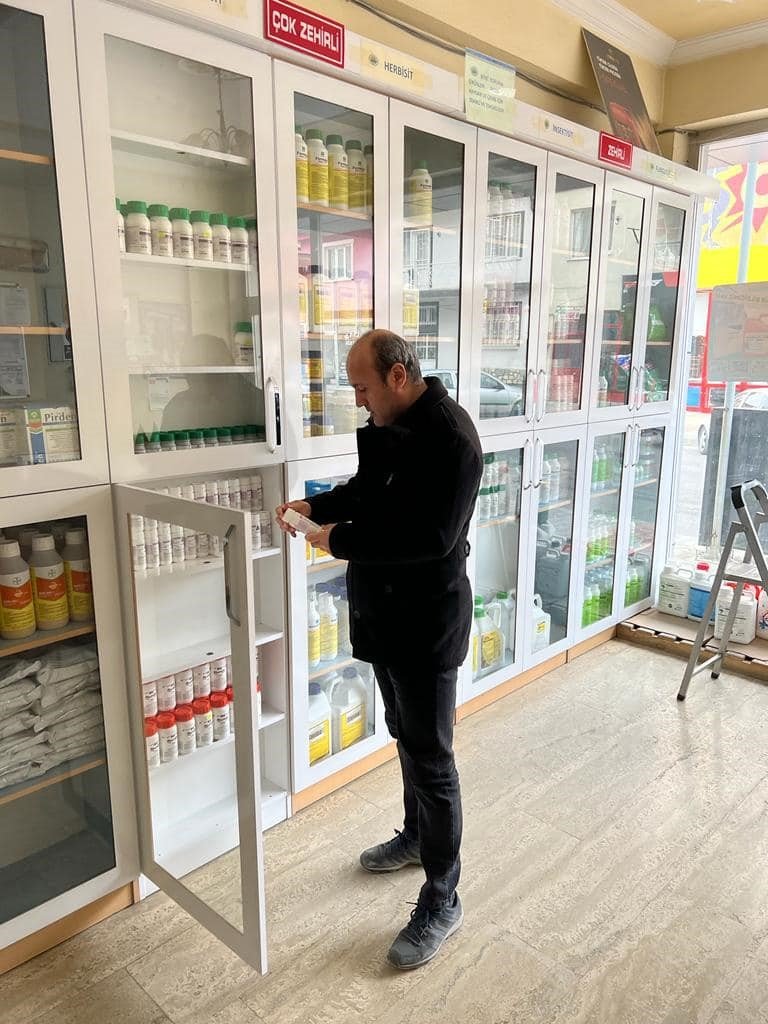 Afyonkarahisar’da bitki koruma ürünü bayilerinde denetim