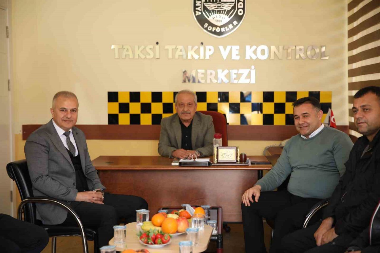 Başkan Yücel’den ulaşım sektörünün temsilcilerine ziyaret