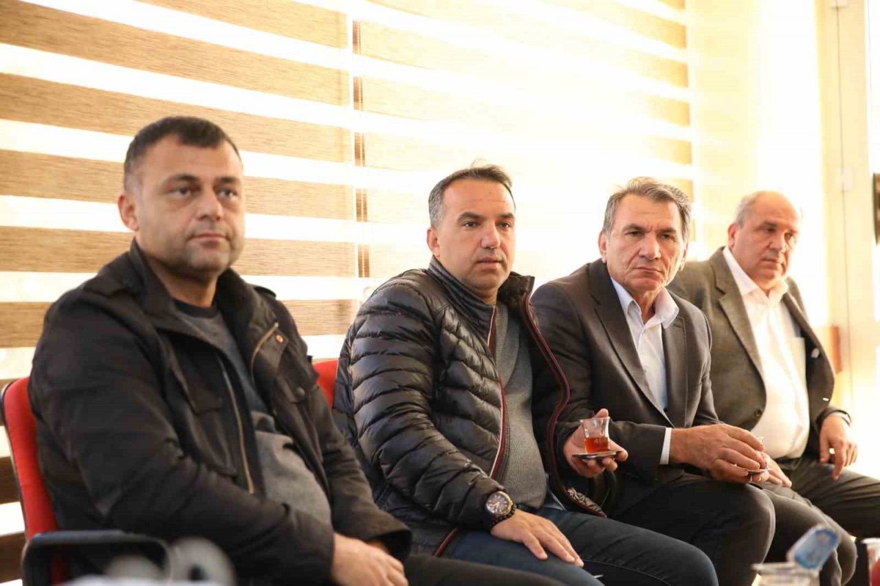 Başkan Yücel’den ulaşım sektörünün temsilcilerine ziyaret