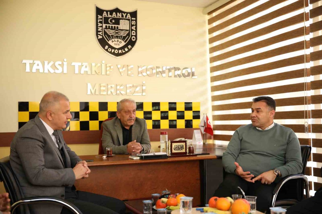 Başkan Yücel’den ulaşım sektörünün temsilcilerine ziyaret