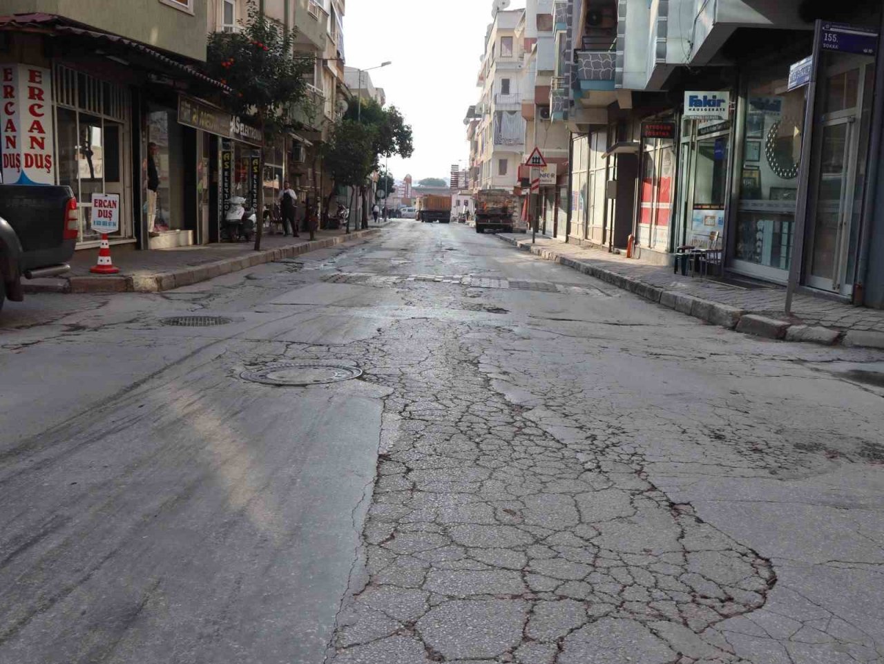 Nazilli’de Ziya Gökalp Caddesi yenileniyor