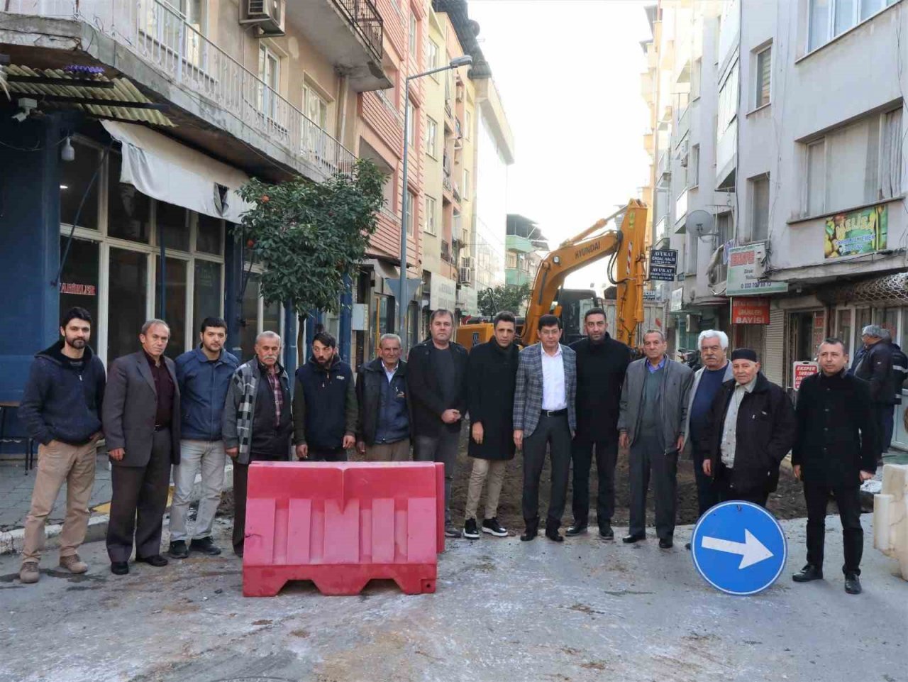 Nazilli’de Ziya Gökalp Caddesi yenileniyor