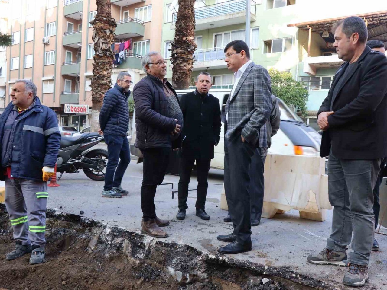 Nazilli’de Ziya Gökalp Caddesi yenileniyor