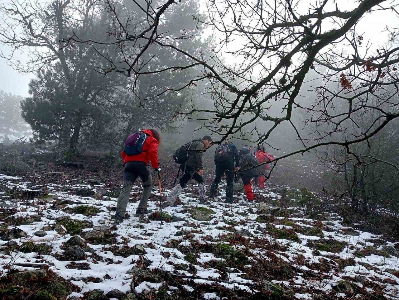 Aydınlı dağcılar, Mitolojilere konu olan Murat Dağı’na tırmandı
