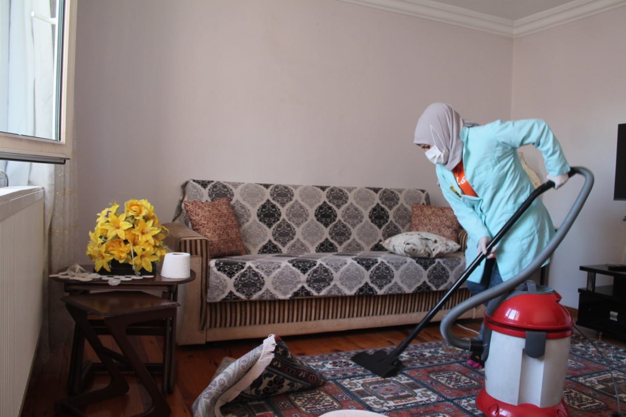 Bayburt Belediyesi bakıma muhtaç vatandaşları unutmuyor yaşlıların umudu oluyor