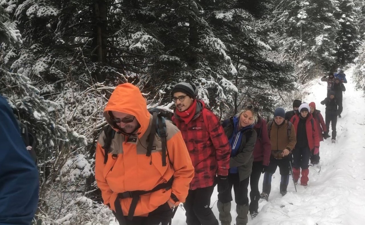 Kızlan Yaylası’nda beyaz güzellik