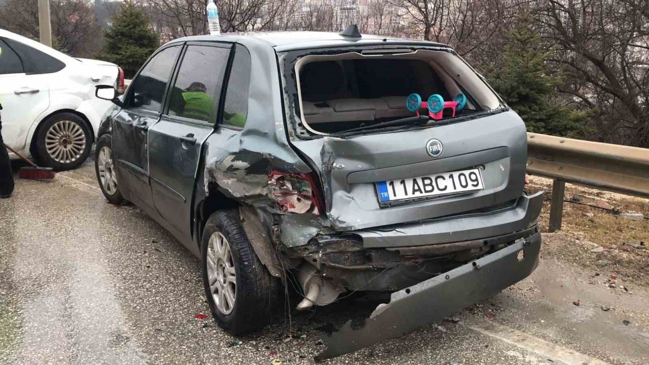 Bilecik’te bir kaza diğer bir kazayı getirdi