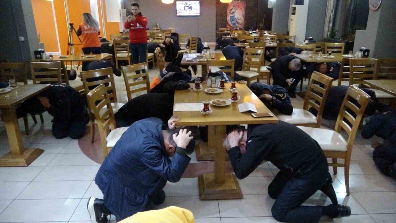 Çanakkale’de 2022 yılında 3 bin 409 tatbikat gerçekleştirildi