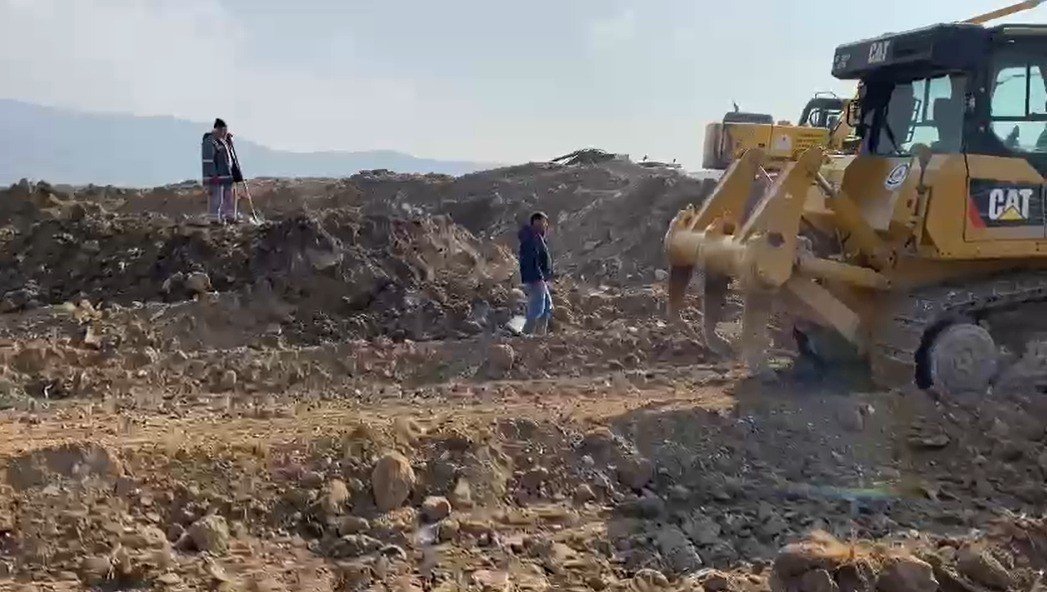 Kayıp Mine’nin arandığı kazı bölgesine yeni iş makineleri sevk edildi