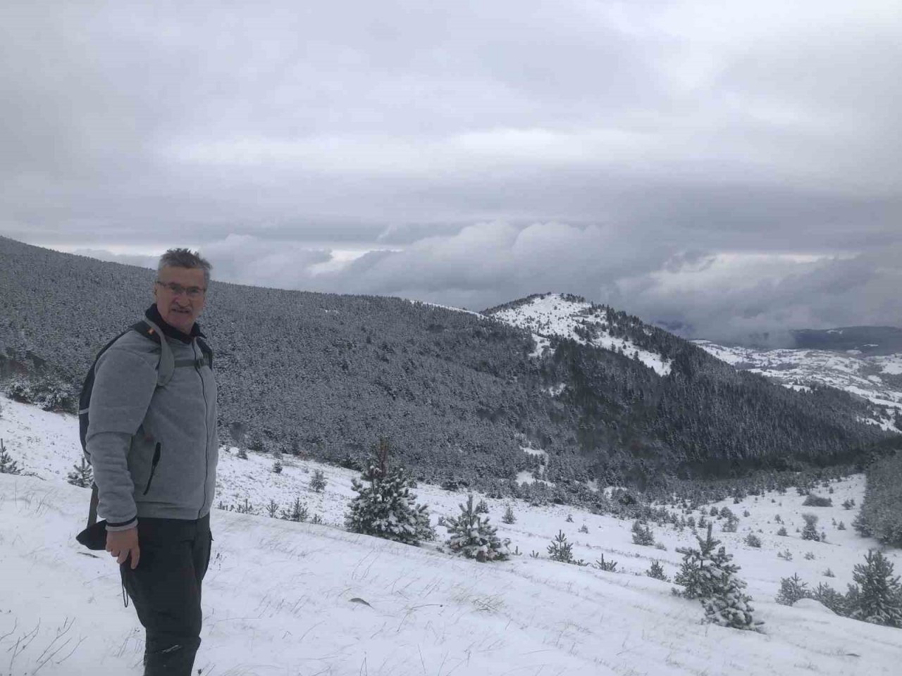 Kızlan Yaylası’nda beyaz güzellik