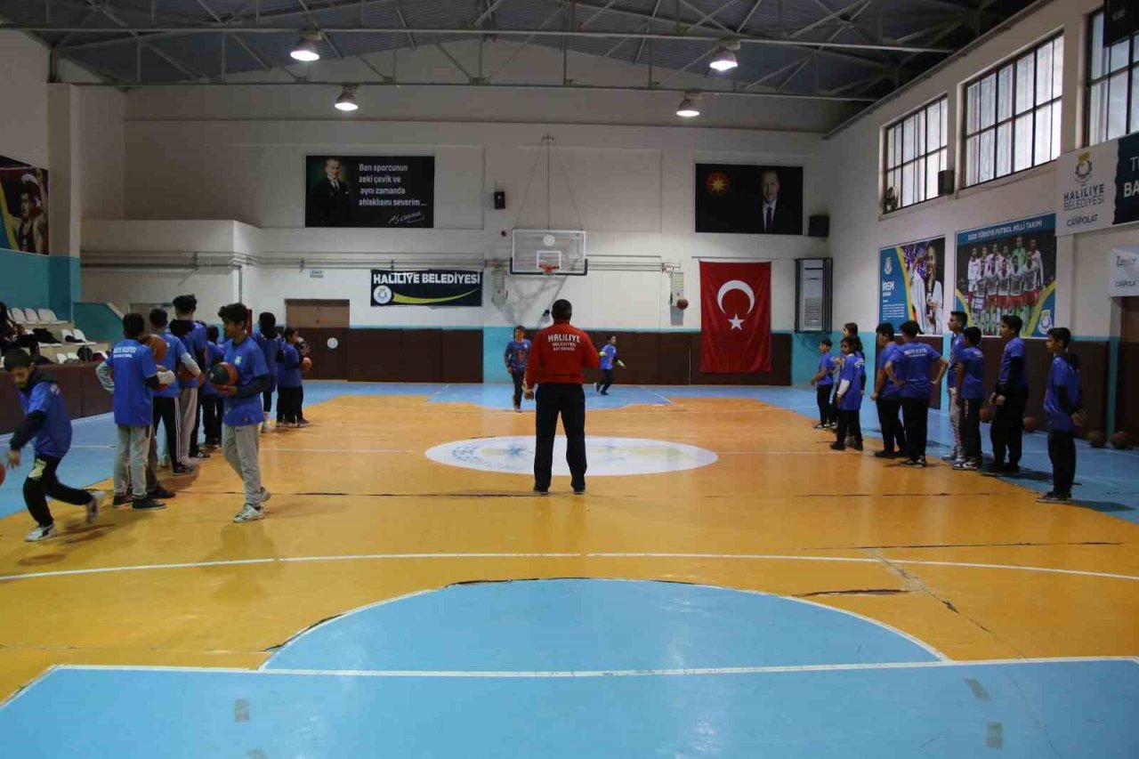 Geleceğin yıldız sporcuları Haliliye’de yetişiyor