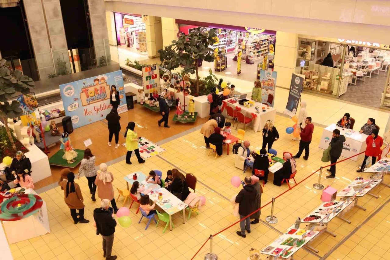 KAYMEK Tatil Şenliği’ne 5 bin çocuk katıldı